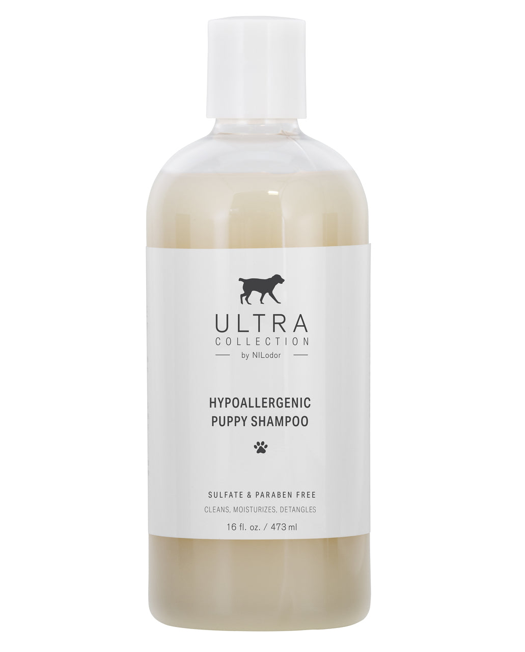 16 oz Nilodor Ultra Collection Hypoallergenic Puppy Shampoo
