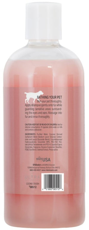 16 oz Nilodor Ultra Collection Oatmeal Dog Shampoo Cookie Crush Scent