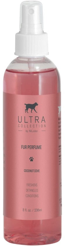 64 oz (8 x 8 oz) Nilodor Ultra Collection Perfume Spray for Dogs Coconut Cove Scent