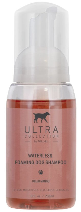 Nilodor Ultra Collection Waterless Foaming Shampoo for Dogs Mango Scent - PetMountain.com