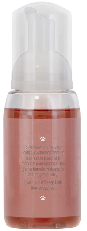 8 oz Nilodor Ultra Collection Waterless Foaming Shampoo for Dogs Mango Scent