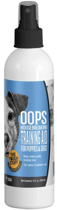 8 oz Nilodor Tough Stuff Oops Housebreaking Training Spray for Puppies