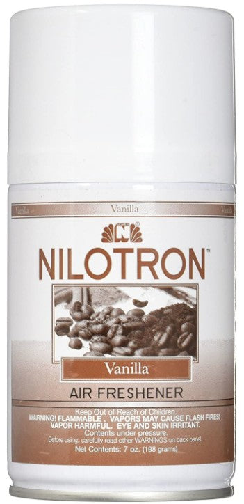 70 oz (10 x 7 oz) Nilodor Nilotron Deodorizing Air Freshener Vanilla Scent