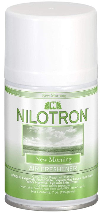 70 oz (10 x 7 oz) Nilodor Nilotron Deodorizing Air Freshener New Morning Scent