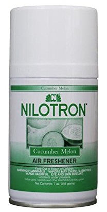 70 oz (10 x 7 oz) Nilodor Nilotron Deodorizing Air Freshener Cucumber Melon Scent