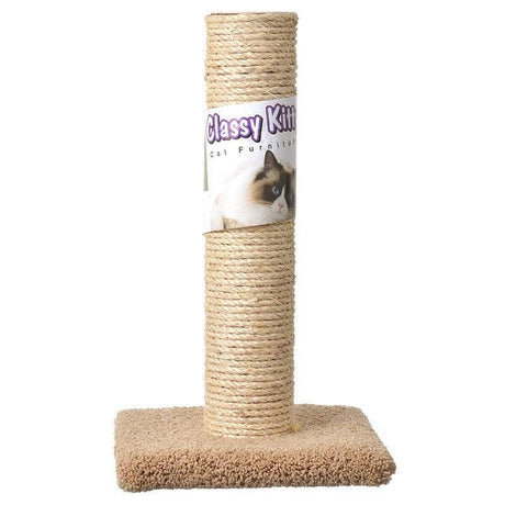 North American Classy Kitty Cat Scratching Post Sisal