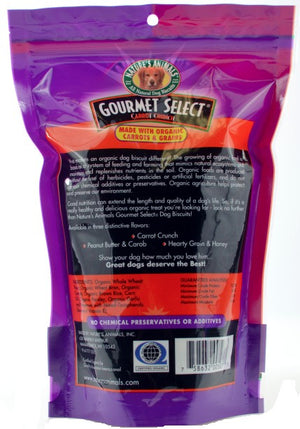 112 oz (16 x 7 oz) Natures Animals Gourmet Select Carrot Crunch Mini