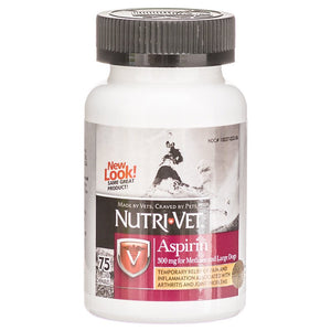 Nutri-Vet Aspirin for Medium and Large Dogs - PetMountain.com