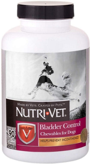Nutri-Vet Bladder Control Chewables for Dogs Helps Prevent Incontinence - PetMountain.com