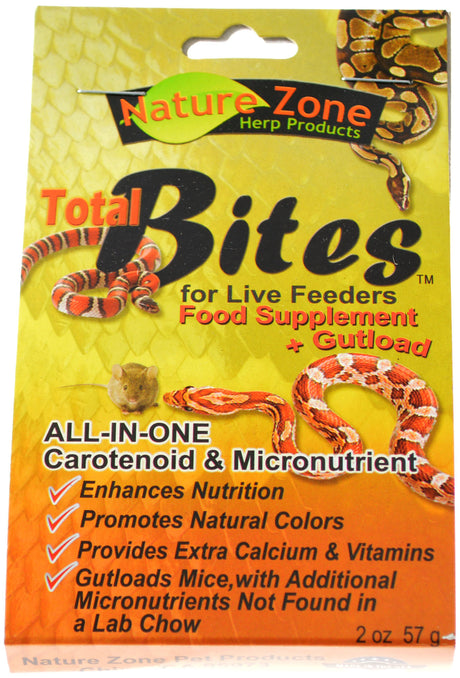 2 oz Nature Zone Total Bites for Live Feeders