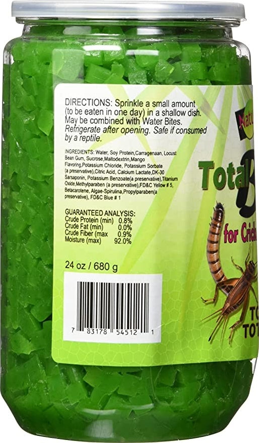 96 oz (4 x 24 oz) Nature Zone Total Bites for Crickets and Feeder Insects