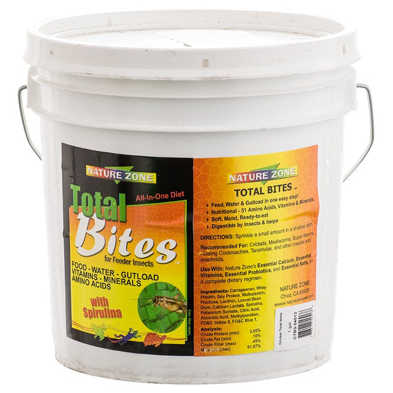 Nature Zone Total Bites for Crickets and Feeder Insects - PetMountain.com