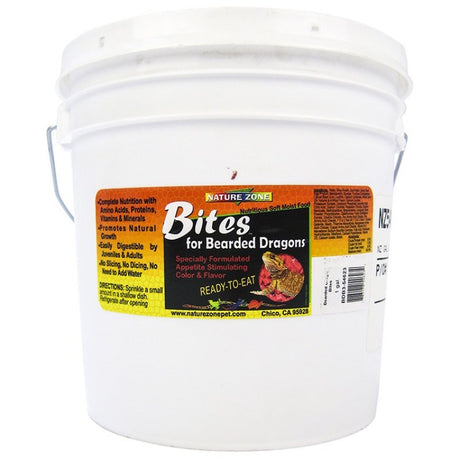 1 gallon Nature Zone Bites for Bearded Dragons