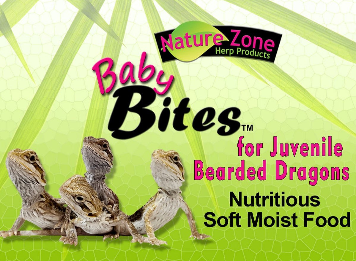 Nature Zone Baby Bites for Juvenile Bearded Dragons - PetMountain.com