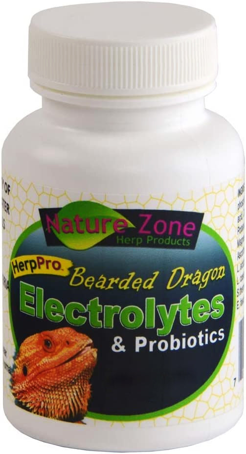 Nature Zone Herp Pro Bearded Dragon Electrolytes and Probiotics - PetMountain.com