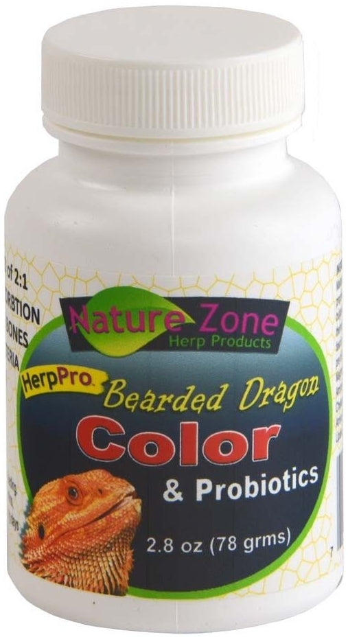Nature Zone Herp Pro Bearded Dragon Color and Probiotics - PetMountain.com