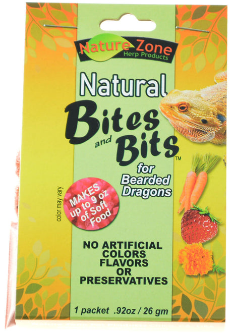2 oz Nature Zone Natural Bites and Bits for Bearded Dragons