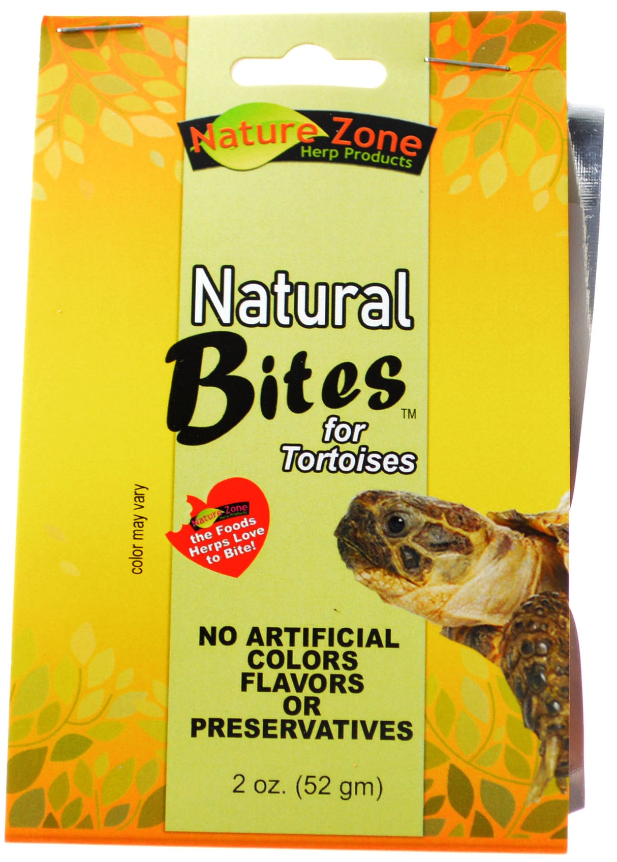 16 oz (8 x 2 oz) Nature Zone Natural Bites for Tortoises