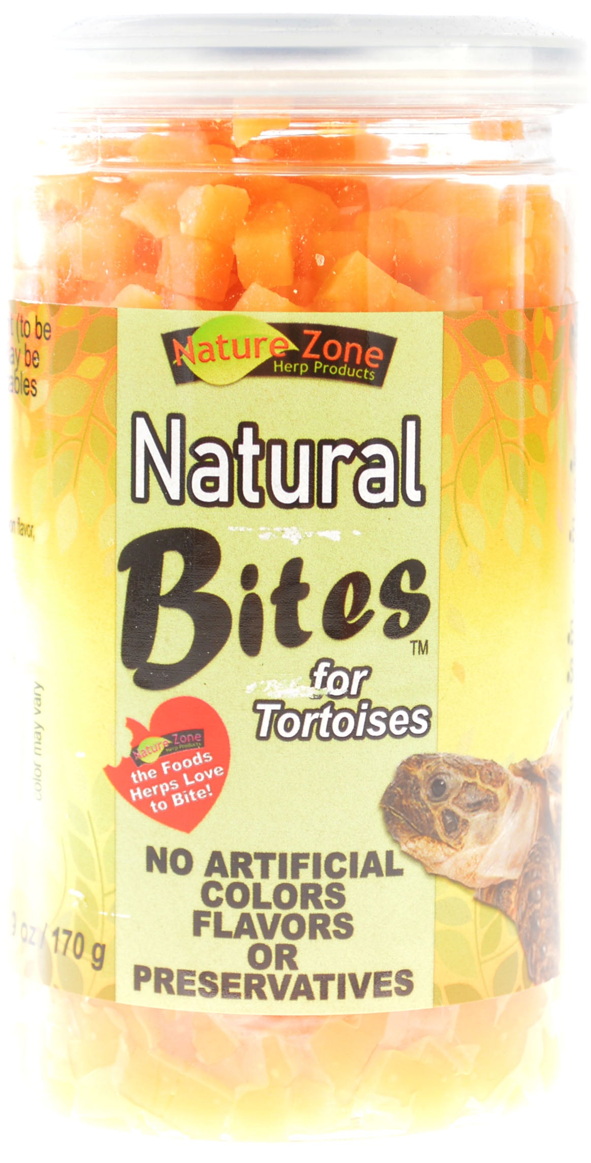72 oz (8 x 9 oz) Nature Zone Natural Bites for Tortoises