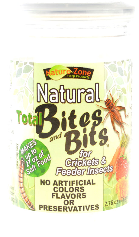 27 oz Nature Zone Natural Bites and Bits for Crickets