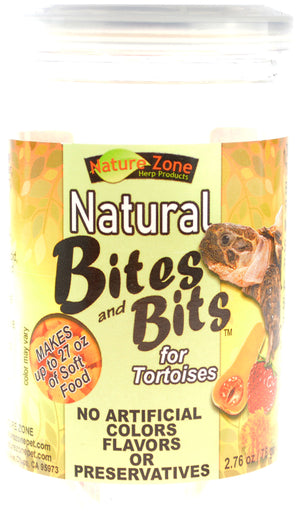 81 oz (3 x 27 oz) Nature Zone Natural Bites and Bits for Tortoises