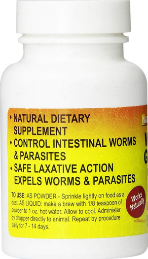6 oz (3 x 2 oz) Nature Zone Worm Guard Controls Internal Worms and Parasites for Amphibians, Reptiles, and Turtles