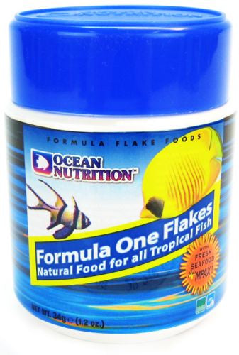 6 oz (6 x 1 oz) Ocean Nutrition Formula One Flakes for All Tropical Fish