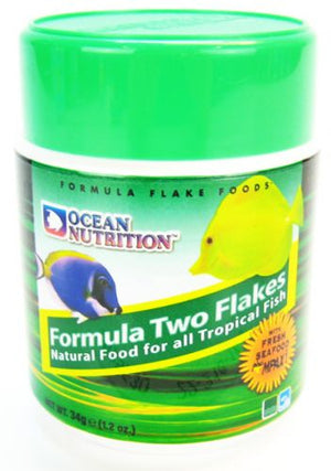 Ocean Nutrition Formula Two Flakes for All Tropical Fish - PetMountain.com