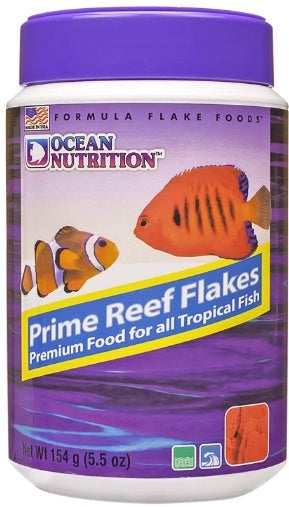 27.5 oz (5 x 5.5 oz) Ocean Nutrition Prime Reef Flakes