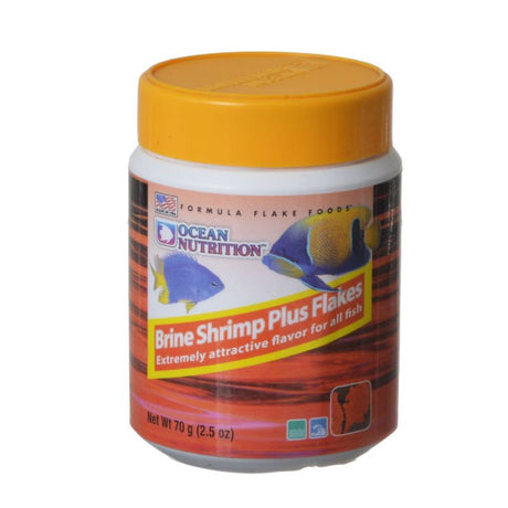 2.2 oz Ocean Nutrition Brine Shrimp Plus Flakes