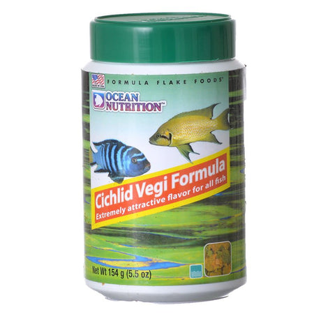 27.5 oz (5 x 5.5 oz) Ocean Nutrition Cichlid Vegi Formula