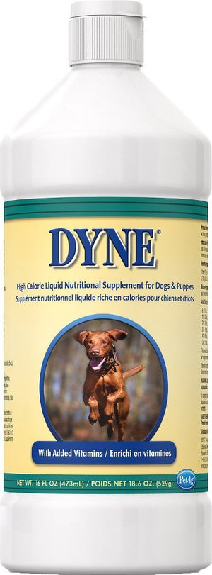 48 oz (3 x 16 oz) PetAg Dyne High Calorie Liquid Nutritional Supplement for Dogs and Puppies