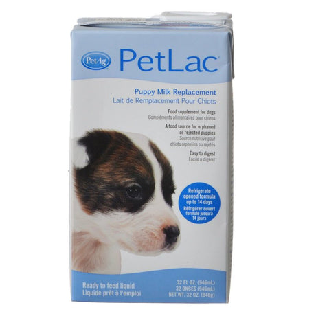 32 oz PetAg PetLac Puppy Milk Replacement Liquid
