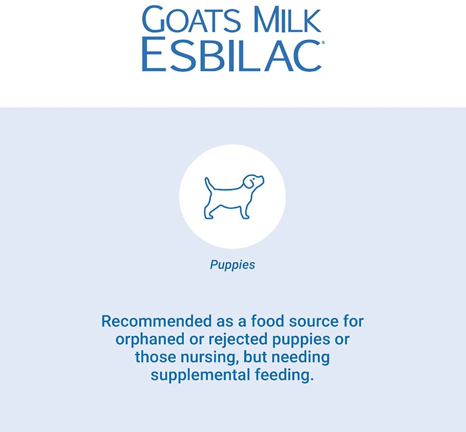 24 oz (2 x 12 oz) PetAg Goats Milk Esbilac Puppy Milk Replacer for Puppies with Sensitive Digestive Systems