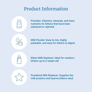 18 oz (3 x 6 oz) PetAg KMR Kitten Milk Replacer Powder