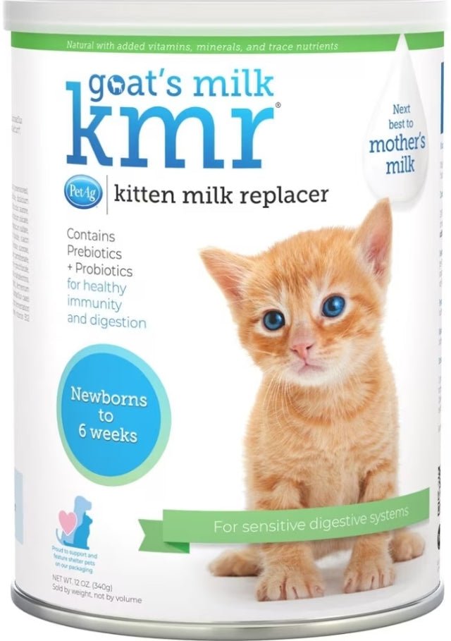 PetAg Goat's Milk KMR Kitten Milk Replacer Powder - PetMountain.com