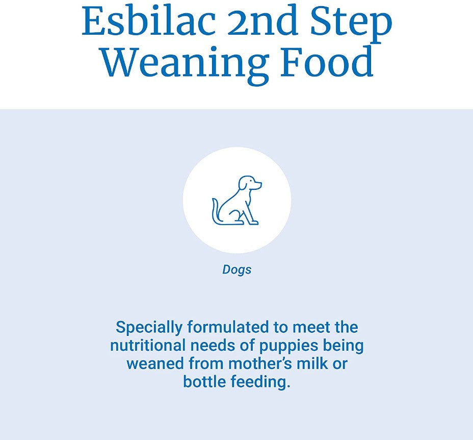 14 oz PetAg Esbilac 2nd Step Puppy Weaning Food for Puppies 4 to 8 Weeks