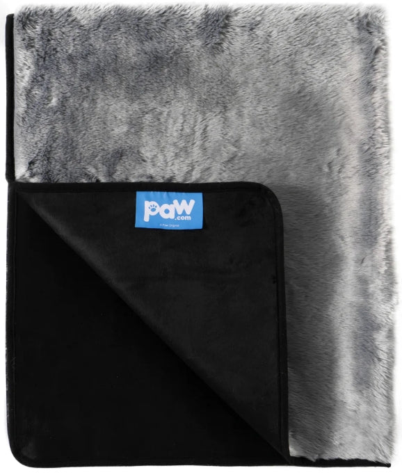 Paw PupProtector Cool Comfort Waterproof Throw Blanket Grey - PetMountain.com