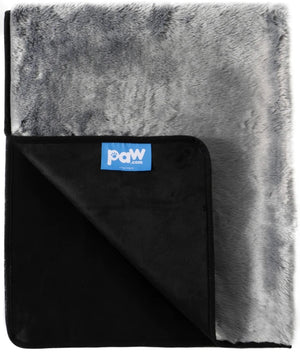 Paw PupProtector Cool Comfort Waterproof Throw Blanket Grey - PetMountain.com