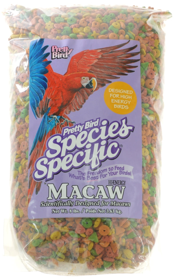 Pretty Pets Bird Species Specific Hi Energy Macaw - PetMountain.com