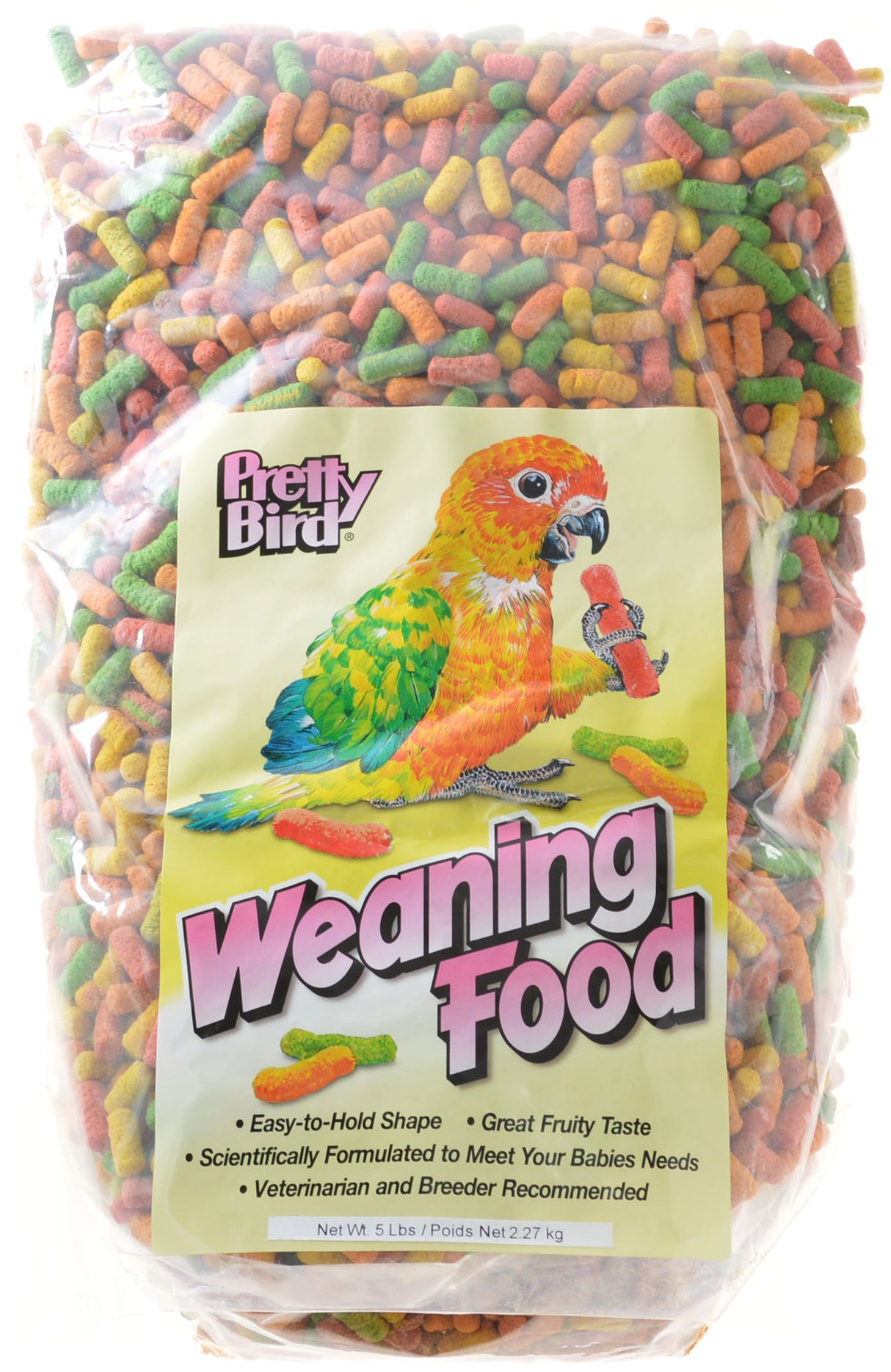 5 lb Pretty Pets Weaning Food for Birds