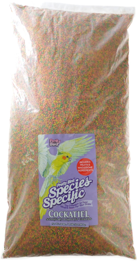 20 lb Pretty Pets Species Specific Cockatiel Food