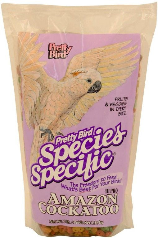 Pretty Pets Bird Species Specific Hi Pro Amazon Cockatoo - PetMountain.com