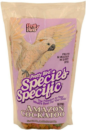 Pretty Pets Bird Species Specific Hi Pro Amazon Cockatoo - PetMountain.com