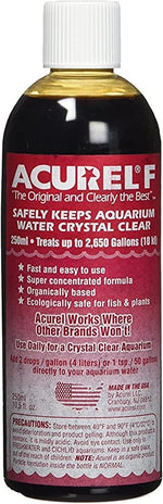 1500 mL (6 x 250 mL) Acurel F Keeps Aquarium Water Crystal Clear