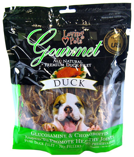 12 oz Loving Pets Gourmet All Natural Duck Filets