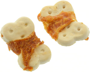 Loving Pets Natures Choice Chicken Wrapped Sweet Potato Biscuit Dog Treats - PetMountain.com