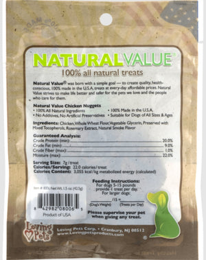 Loving Pets Natural Value Chicken Nuggets - PetMountain.com