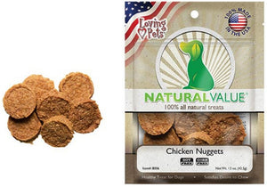 1.5 oz Loving Pets Natural Value Chicken Nuggets