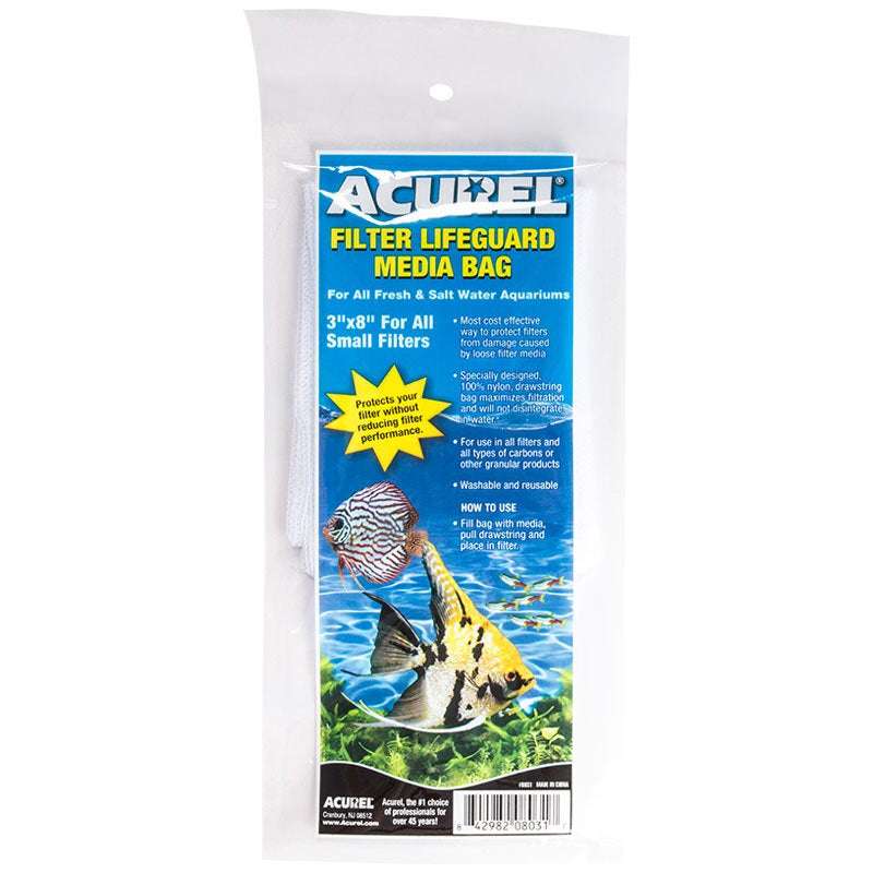 Small - 12 count Acurel Filter Lifeguard Media Bag